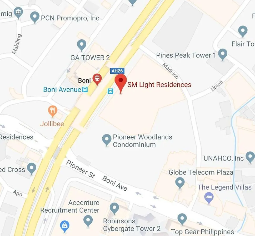 Stayhere Sm Light By Boni Mrt Along Edsa Manila Apartment